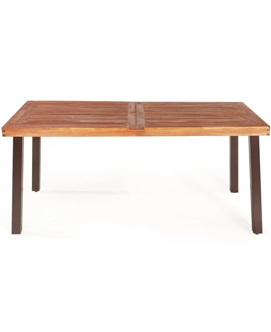 Rectangular Acacia Wood Rustic Dining Furniture Table