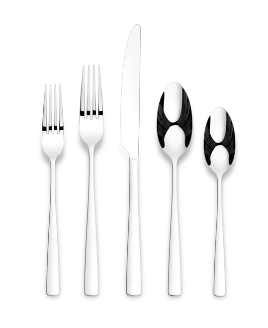 Adila Mirror 20 Piece Flatware Set, Service for 4