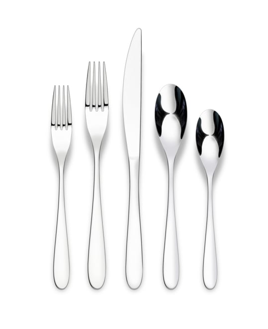 Percival Mirror 20 Piece Flatware Set, Service for 4