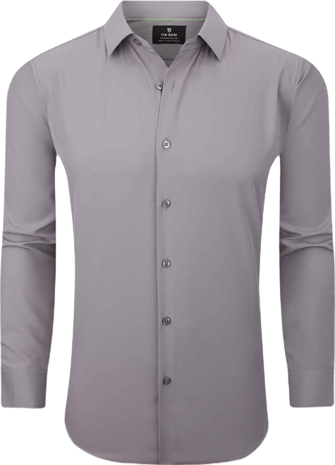 Men's Performance Stretch Solid Button Down Shirt