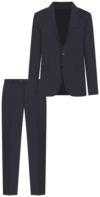 Men's Modern-Fit Stretch Suit