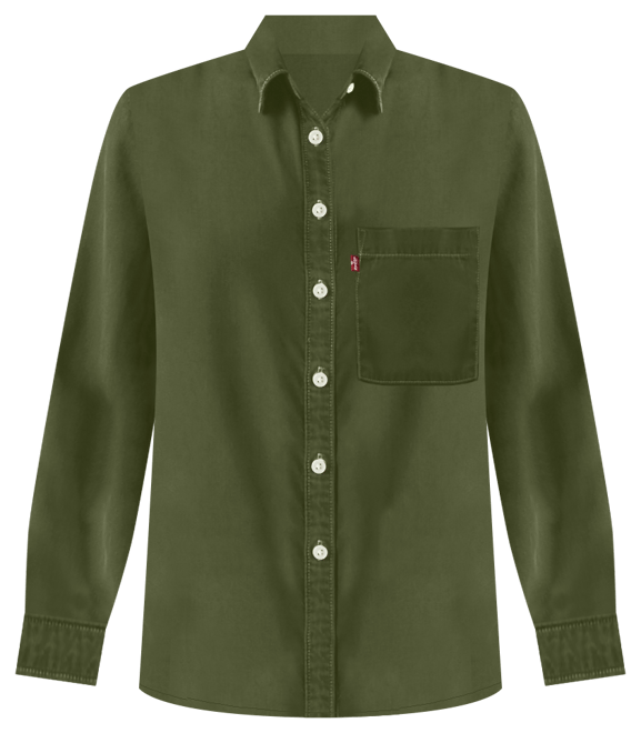 Women's Darlene Collared Button-Front Shirt