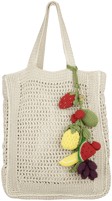 Women's Lanie Crochet Small Tote Bag