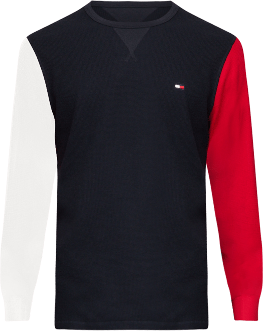 Men's Thermal Logo Long-Sleeve Pajama Shirt