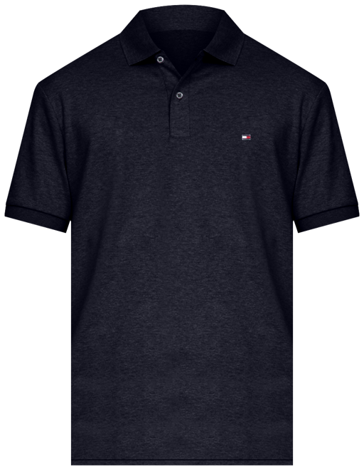 Men's Regular-Fit Liquid Cotton Collar Stripe Detail Polo Shirt