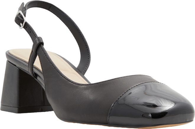 Cap toe slingback pumps on sale