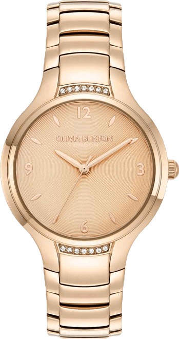 Women's Lea Rose Gold-Tone Stainless Steel Watch 34mm