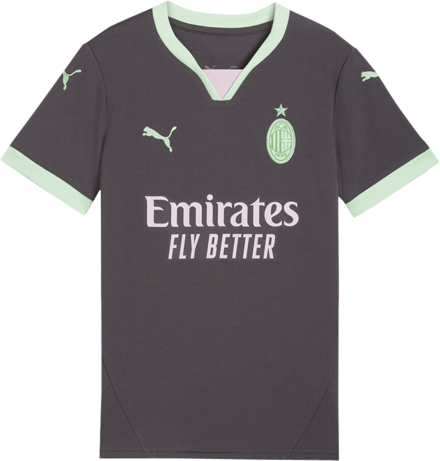 PUMA AC Milan 24/25 Big Kids' Third Soccer Jersey