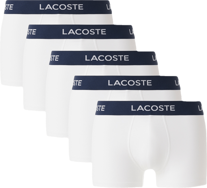 Men's 5-Pack Regular-Fit Stretch Logo Band Trunk Underwear