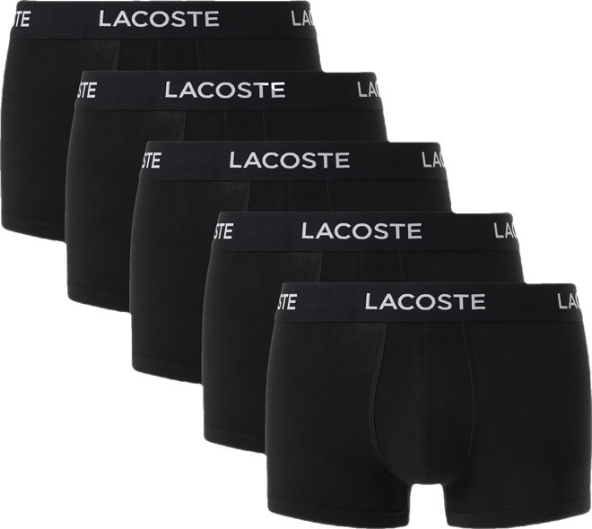 Men's 5-Pack Regular-Fit Stretch Logo Band Trunk Underwear