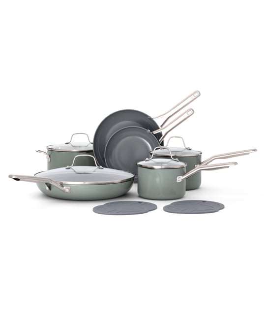 Ceramic Nonstick 12-Piece Cookware Set