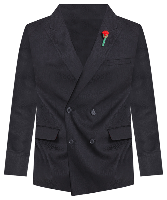 Hugo by  Men's Modern-Fit Double-Breasted Suit Separate Jacket