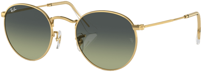 Unisex Sunglasses, RB3447 Round Metal