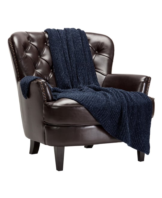 Chanasya Premium Knit Chenille Throw Blanket