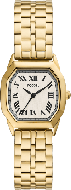 Women's Harlow Three-Hand Gold-Tone Stainless Steel Watch 27mm