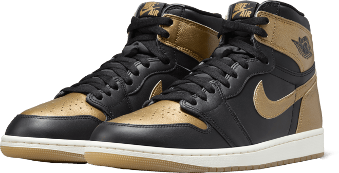 Air Jordan 1 Retro High OG "Black and Gold" Tenis para hombre