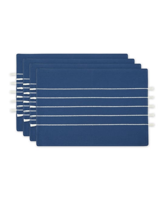 Stripe Tassel Placemat Set of 4