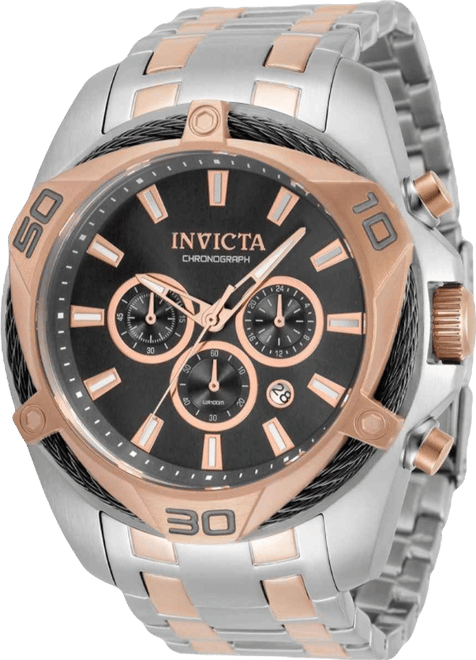 Men's 34135 Bolt Quartz Chronograph Grey Dial Watch