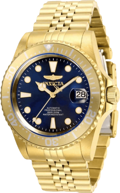 Men's 30097 Pro Diver Automatic 3 Hand Blue Dial Watch
