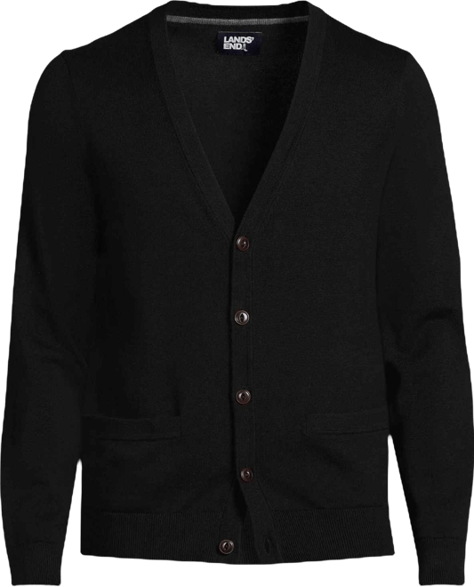 Men's Fine Gauge Cotton Cardigan