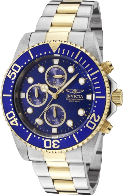 Men's 1773 Pro Diver Quartz Chronograph Blue Dial Watch