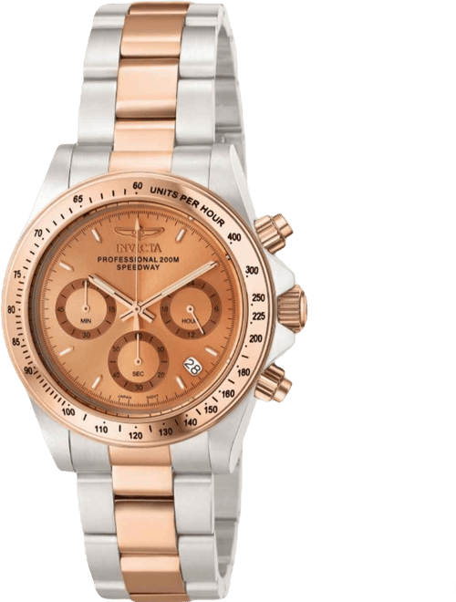 Men's 6933 Speedway Quartz Chronograph Copper Dial Watch