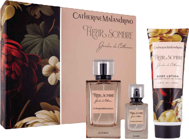 Pearly Dew Super Magnum 800ml 2本セット Catherine Malandrino 3-Pc. Fleur Sombre Eau de Parfum Gift Set
