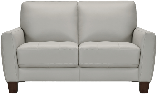 Galligher 59" Leather Loveseat, Created for Macy's