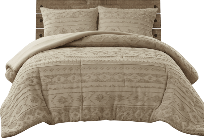 Breckenridge Chenille Oversized 3-pc. Comforter Set, Full/Queen
