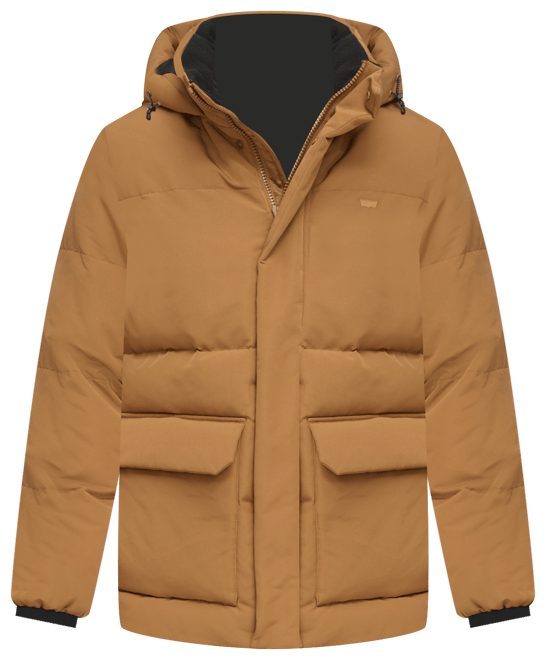 Men's Workwear Hooded Parka Jacket