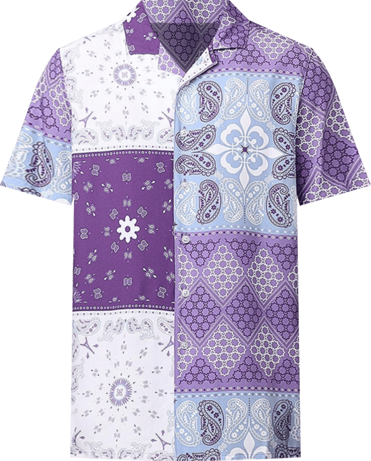 Men's Bandana Ultra Button Up Shirt