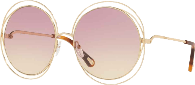 Women's Round Metal Sunglasses, CH0045S