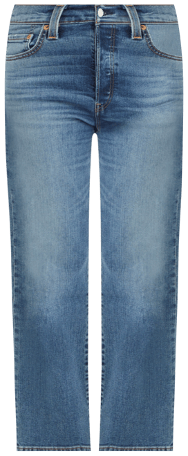 Women's Ribcage High Rise Straight Ankle Jeans