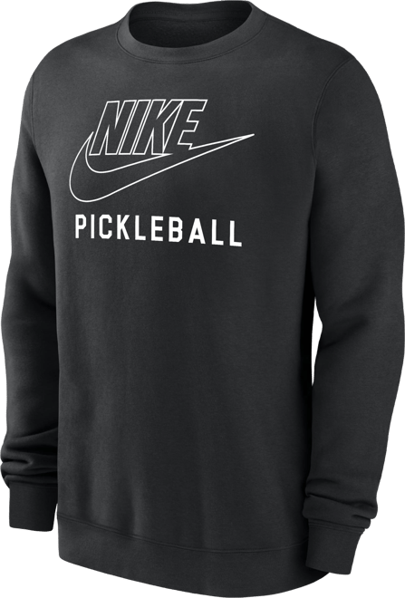 Nike Swoosh Club Fleece Men's Pickleball Pullover Crew-Neck Sweatshirt