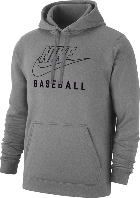 Nike Swoosh Club Fleece Sudadera con gorro sin cierre de béisbol para hombre