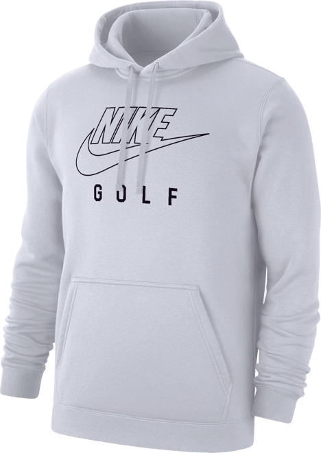 Nike Swoosh Club Fleece Sudadera con gorro sin cierre de golf para hombre