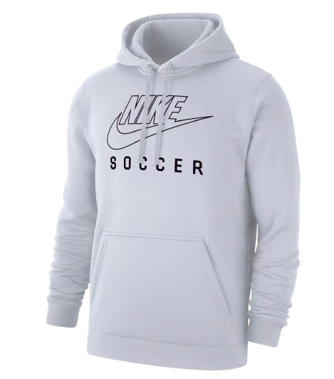 Nike Swoosh Club Fleece Men's Soccer Pullover Hoodie