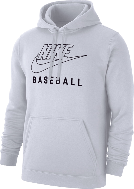 Nike Swoosh Club Fleece Sudadera con gorro sin cierre de béisbol para hombre