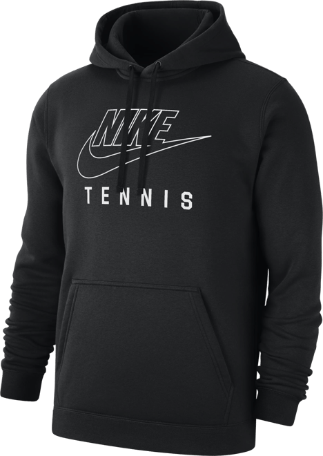 Nike Swoosh Club Fleece Men's Tennis Pullover Hoodie