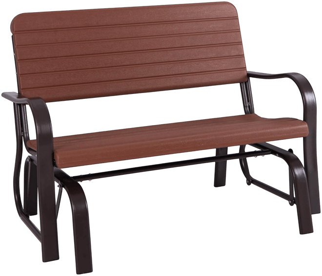 Outdoor Patio Swing Porch Rocker Glider Bench Loveseat Garden Seat Steel