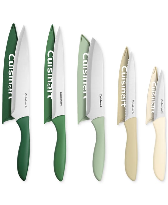 Advantage 10-Piece Knife Set, Muted Earth