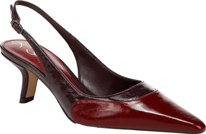 Sam Edelman Women s Bayley Slingback Kitten Heel Pumps Macy s