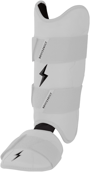 BRUCE BOLT Premium Arm Sleeve S/M ホワイト White Arm Sleeve for Baseball, Football, & Basketball