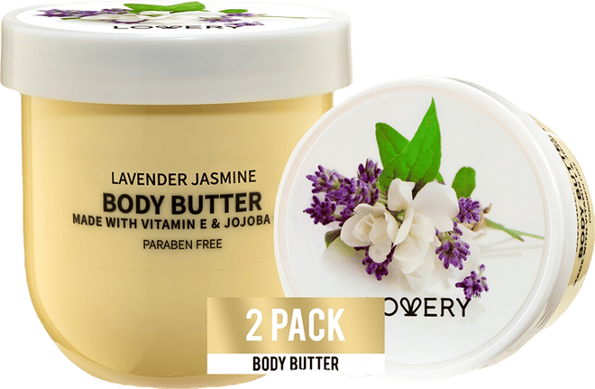 Lavender Jasmine Body Butter, 2-Pk.