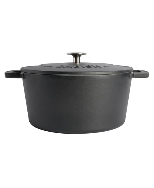 6 Qt Round Matte Enamel Cast Iron Dutch Oven