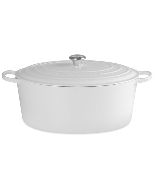 15.5 Quart Enameled Cast Iron Oval Dutch Oven