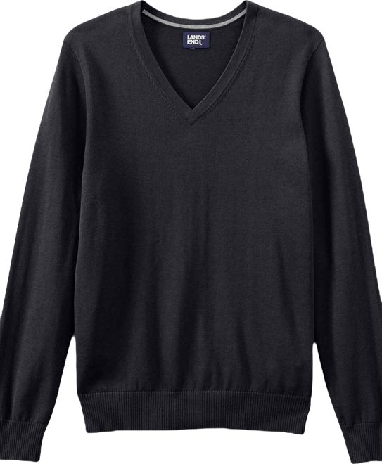 Unisex Cotton Modal Vneck Pullover Sweater