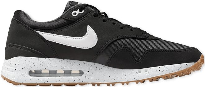 Free Shipping - Nike Air Max 1 '86 OG G Golf Shoes Black/White/Gum