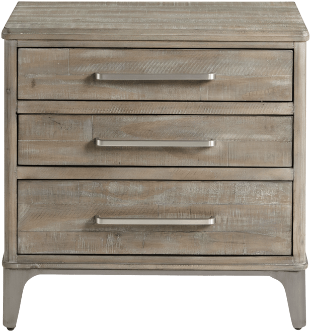 Intrigue Three-Drawer Nightstand