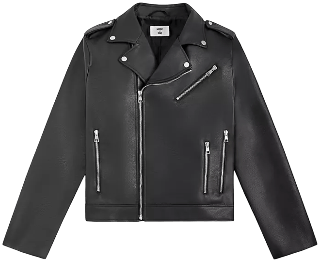 Men's Biker Jacket, Created for Macy's